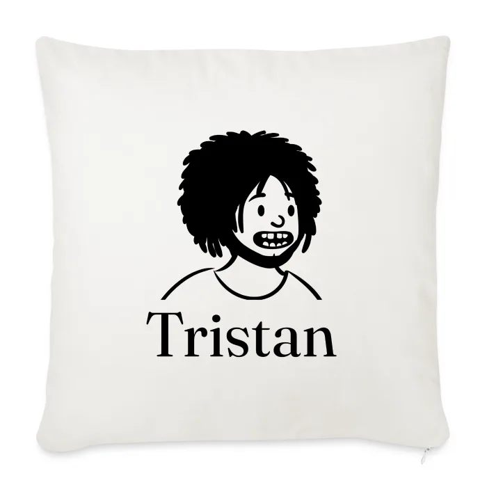 Coussin personnalisé au prénom Tristan