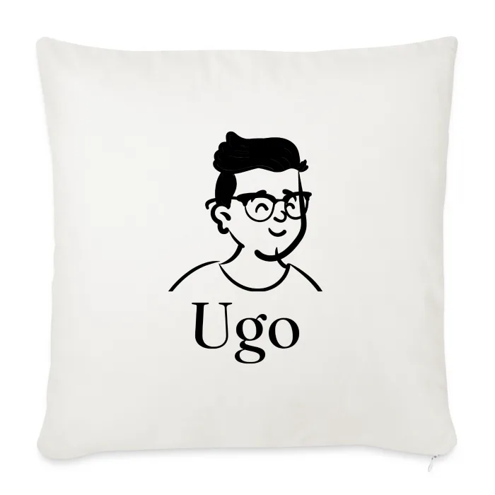 Coussin personnalisé au prénom Ugo