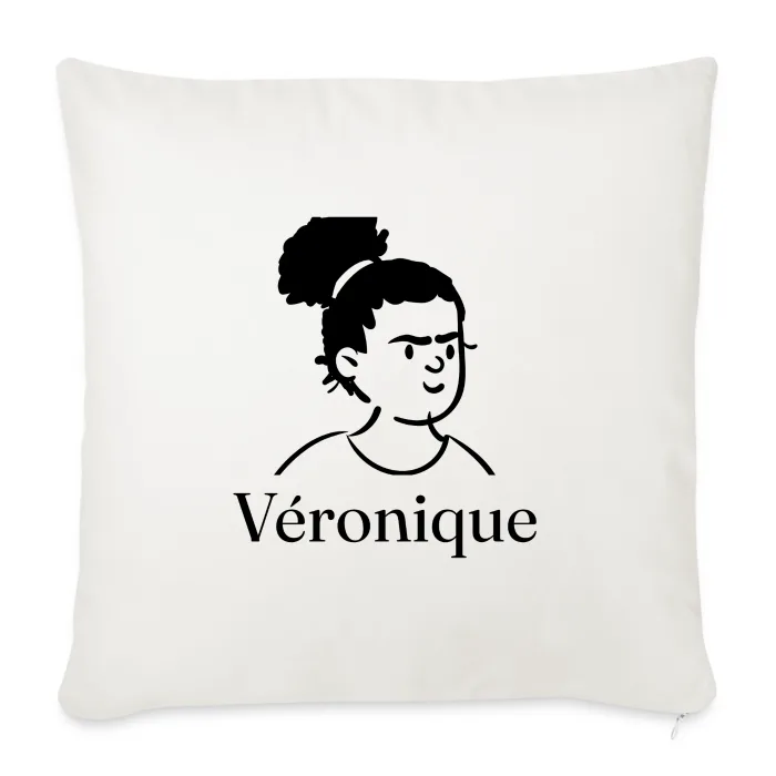 Coussin personnalisé au prénom Véronique