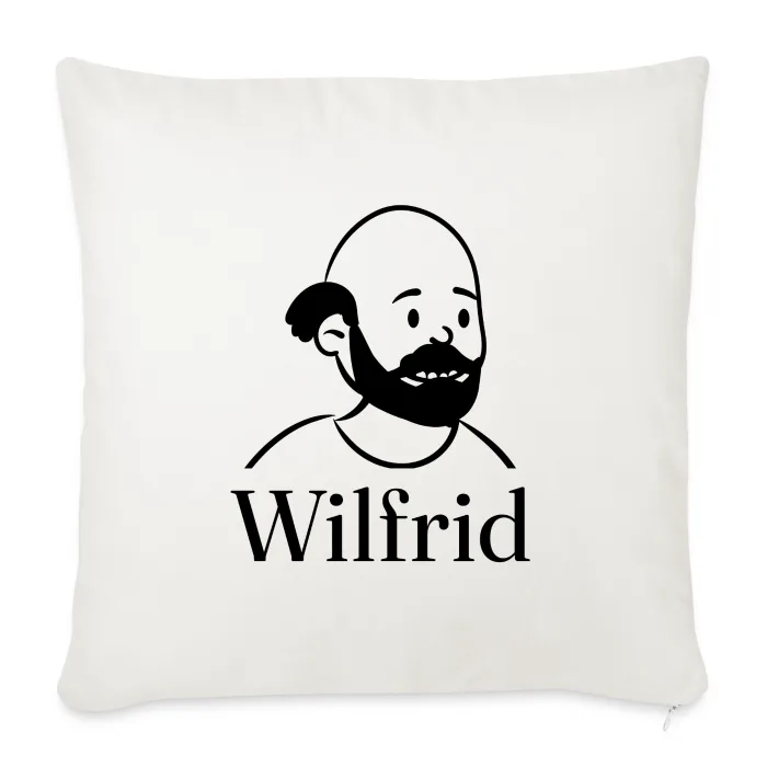 Coussin personnalisé au prénom Wilfrid