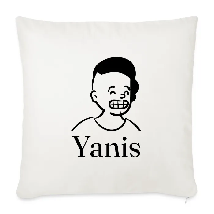 Coussin personnalisé au prénom Yanis