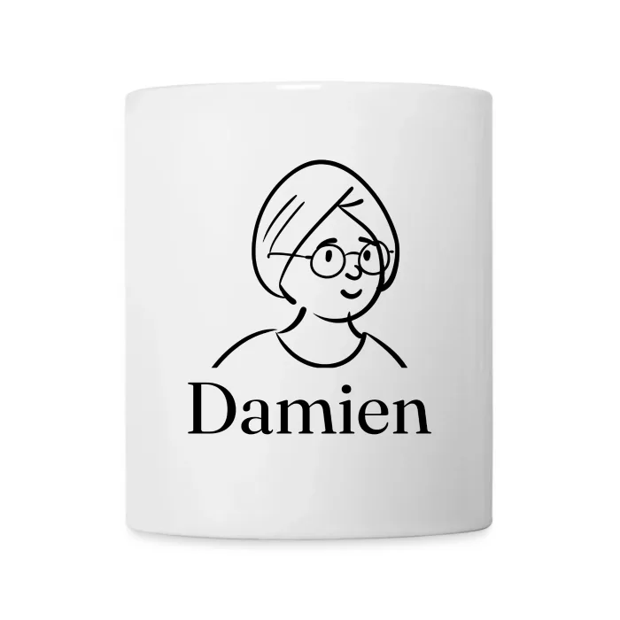 Mug personnalisé au prénom Damien