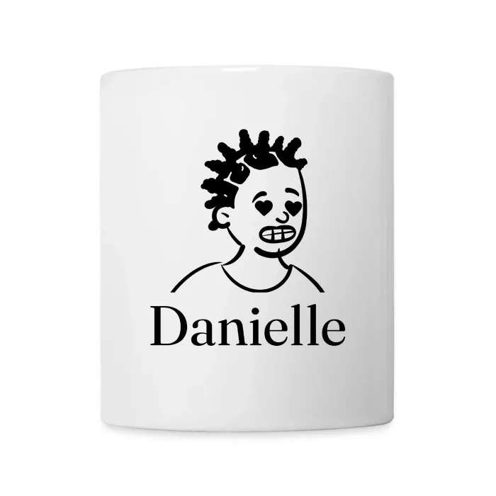 Mug personnalisé au prénom Danielle