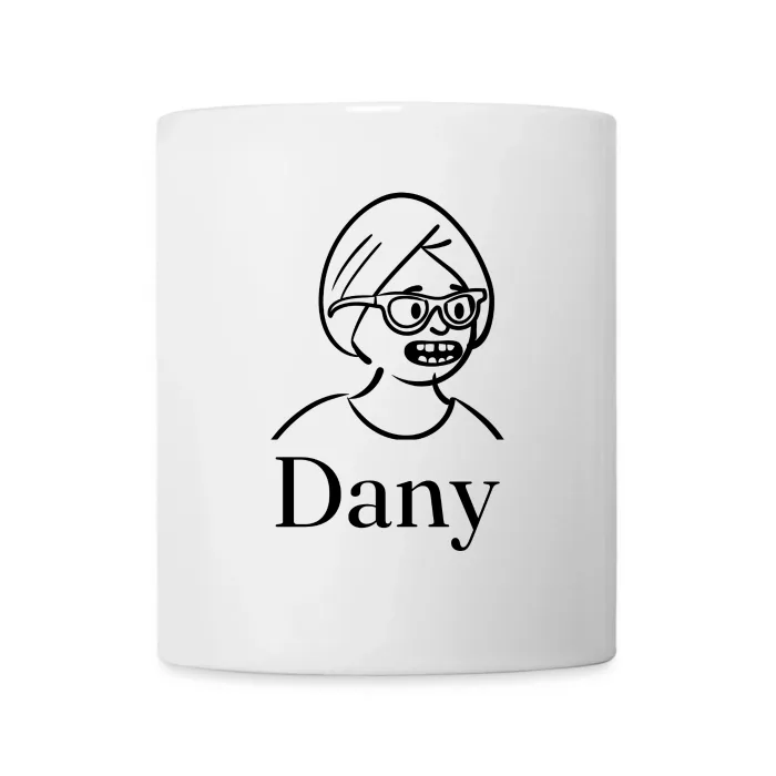 Mug personnalisé au prénom Dany