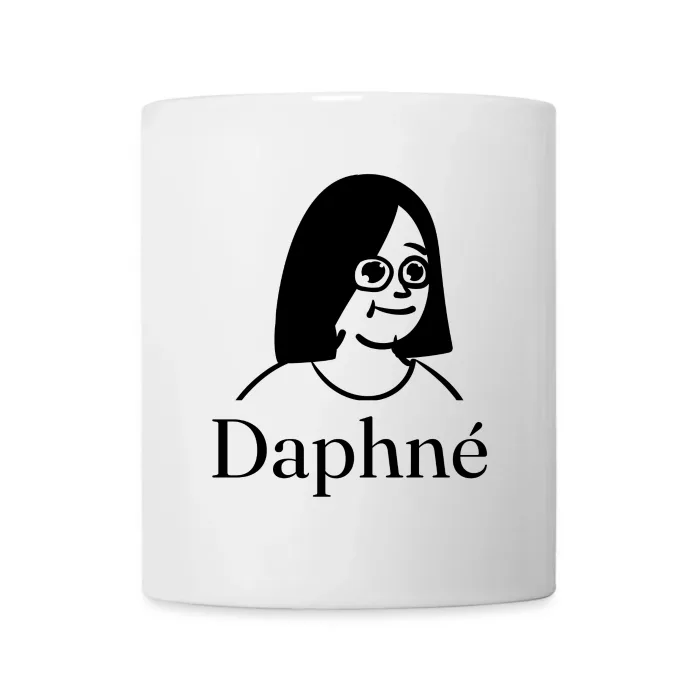 Mug personnalisé au prénom Daphné