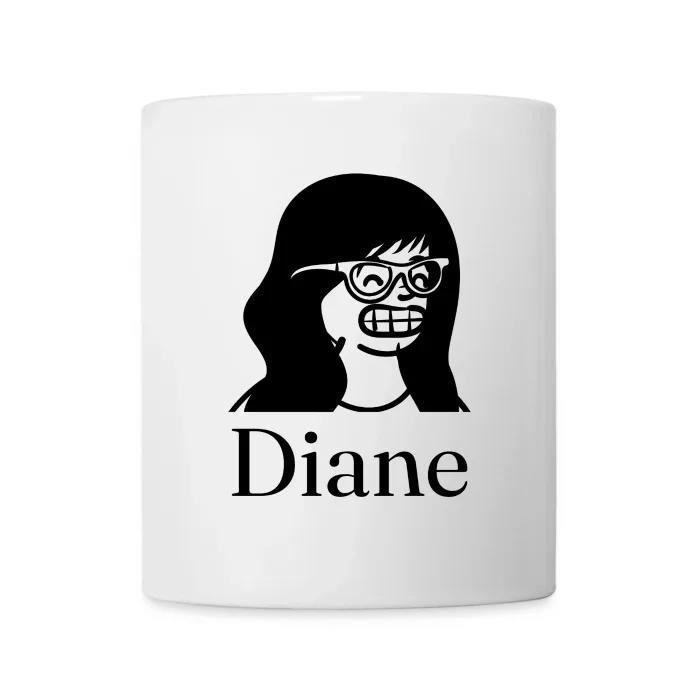 Mug personnalisé au prénom Diane