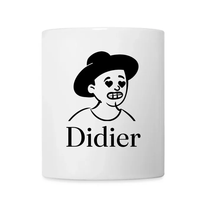 Mug personnalisé au prénom Didier