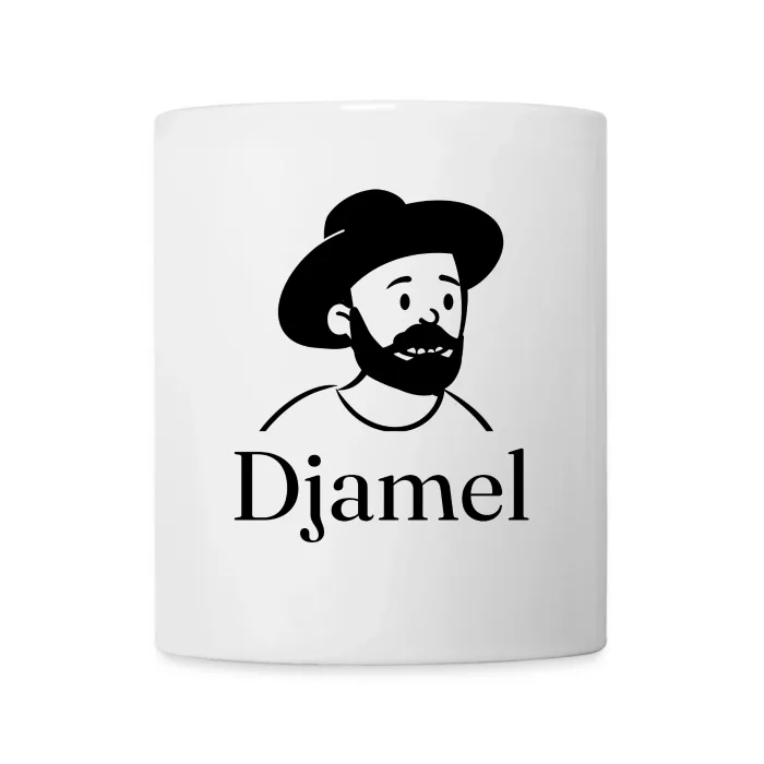 Mug personnalisé au prénom Djamel