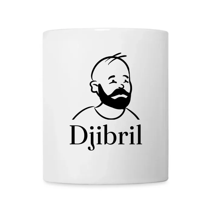 Mug personnalisé au prénom Djibril