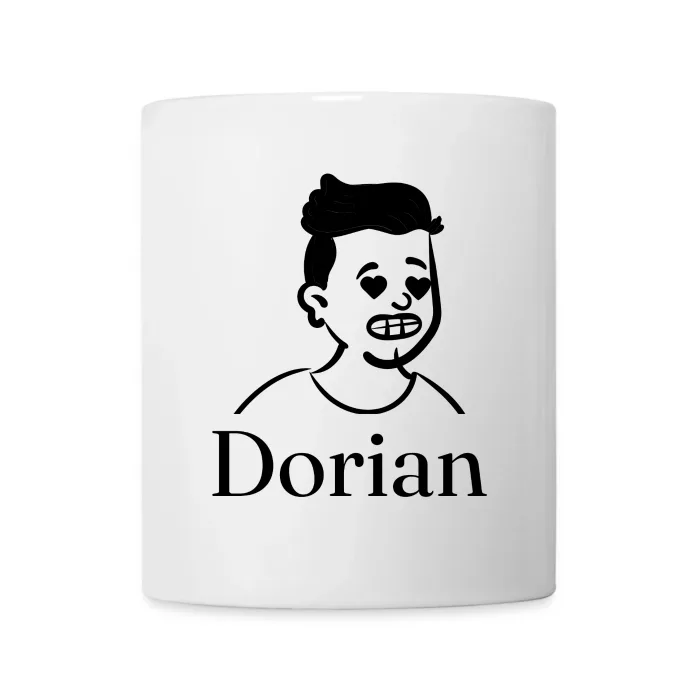 Mug personnalisé au prénom Dorian