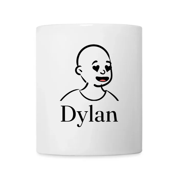 Mug personnalisé au prénom Dylan