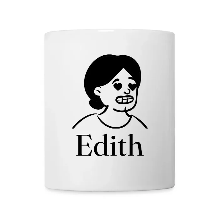 Mug personnalisé au prénom Edith