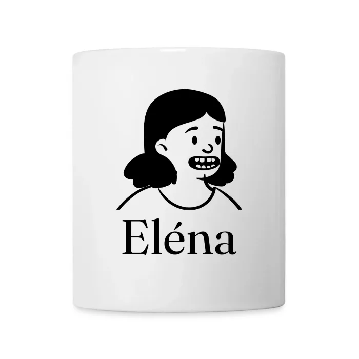 Mug personnalisé au prénom Eléna