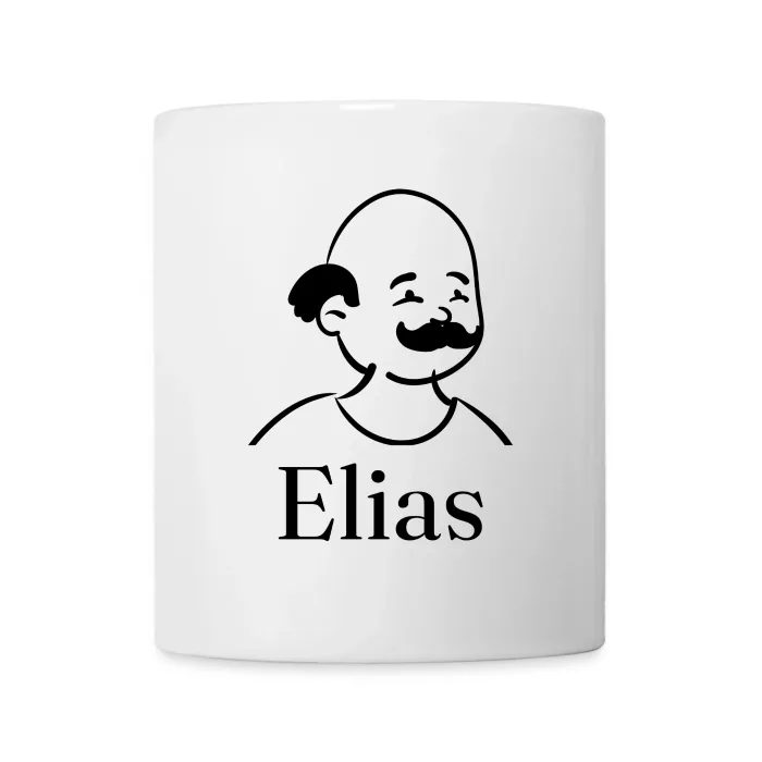 Mug personnalisé au prénom Elias