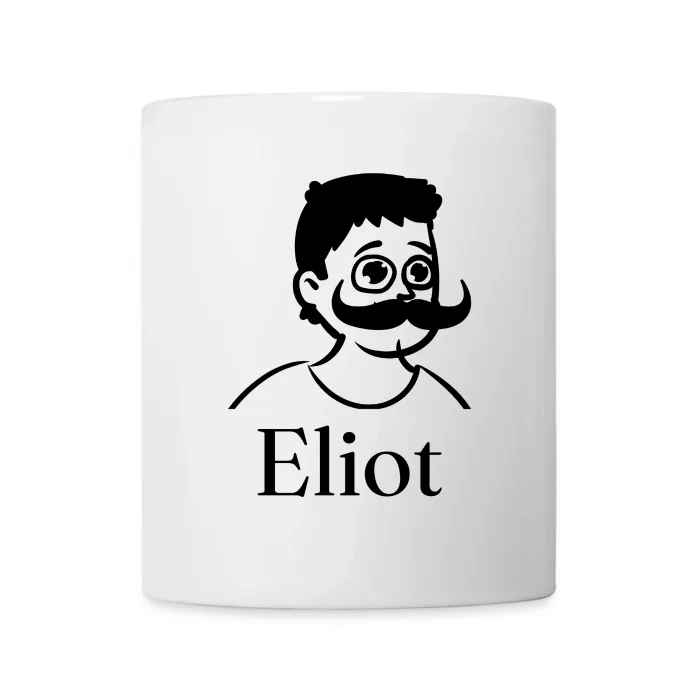 Mug personnalisé au prénom Eliot