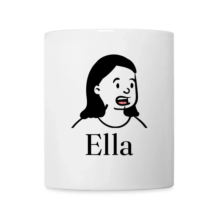 Mug personnalisé au prénom Ella