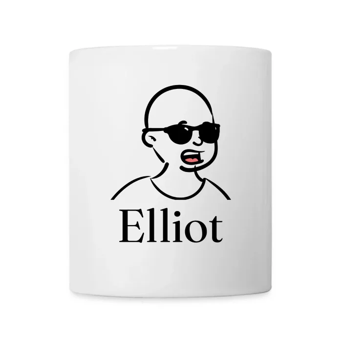 Mug personnalisé au prénom Elliot