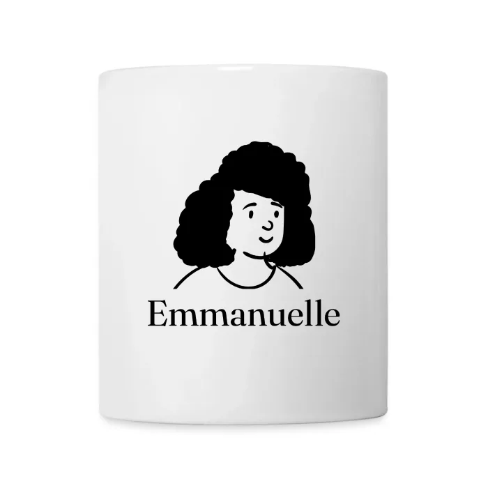 Mug personnalisé au prénom Emmanuelle