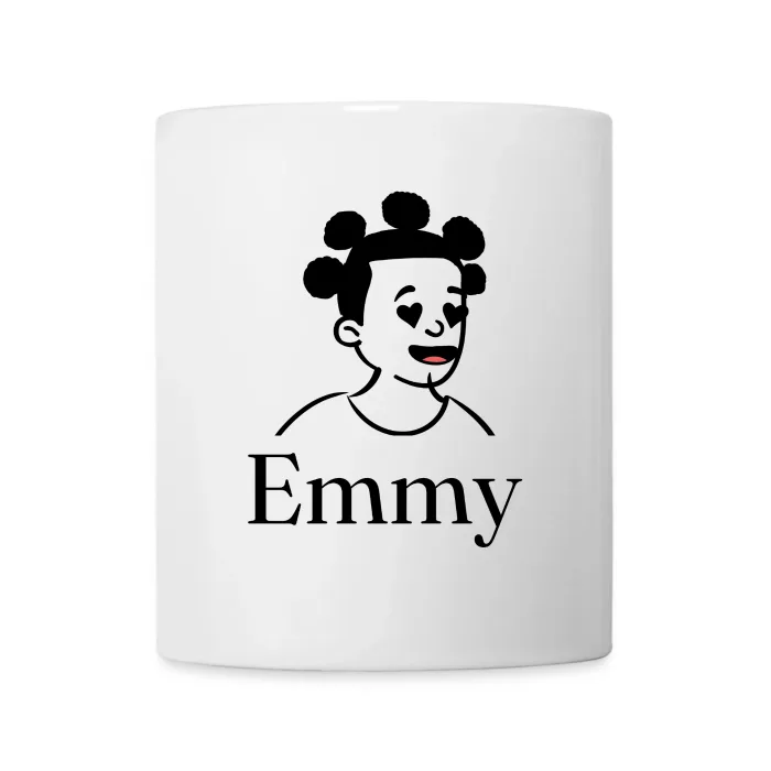 Mug personnalisé au prénom Emmy