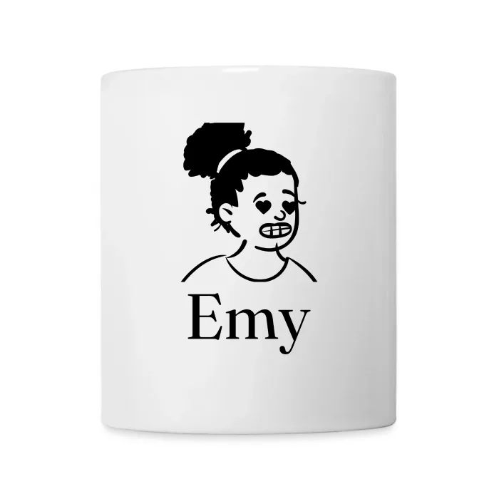 Mug personnalisé au prénom Emy