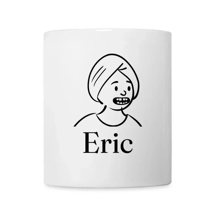 Mug personnalisé au prénom Eric