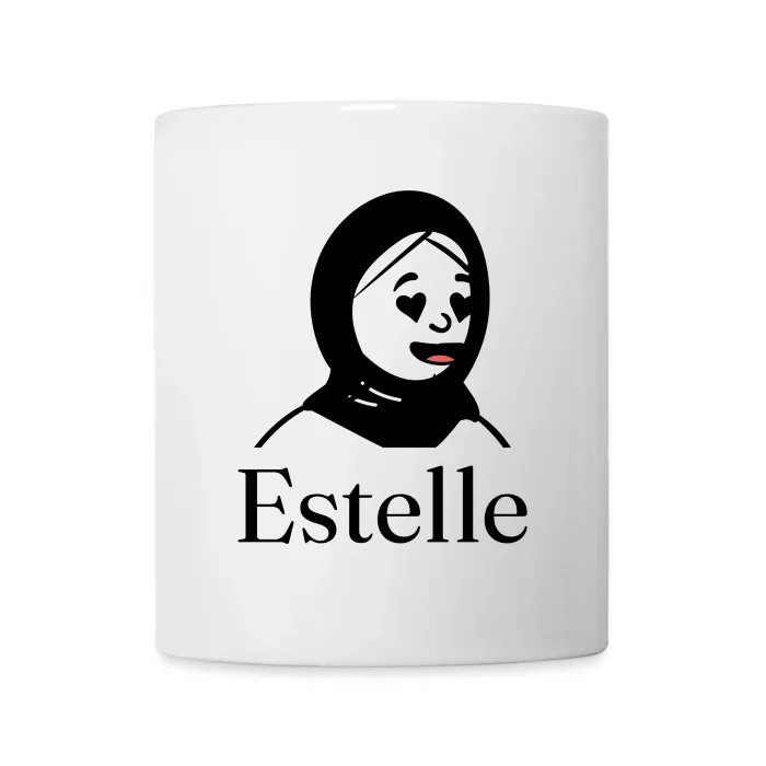 Mug personnalisé au prénom Estelle