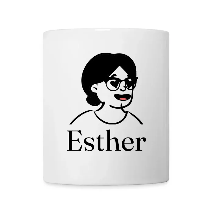 Mug personnalisé au prénom Esther