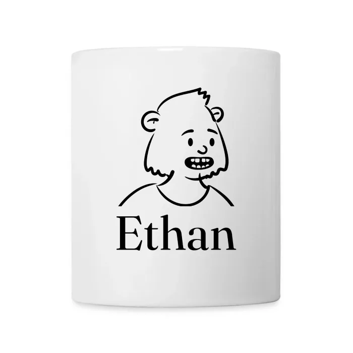 Mug personnalisé au prénom Ethan