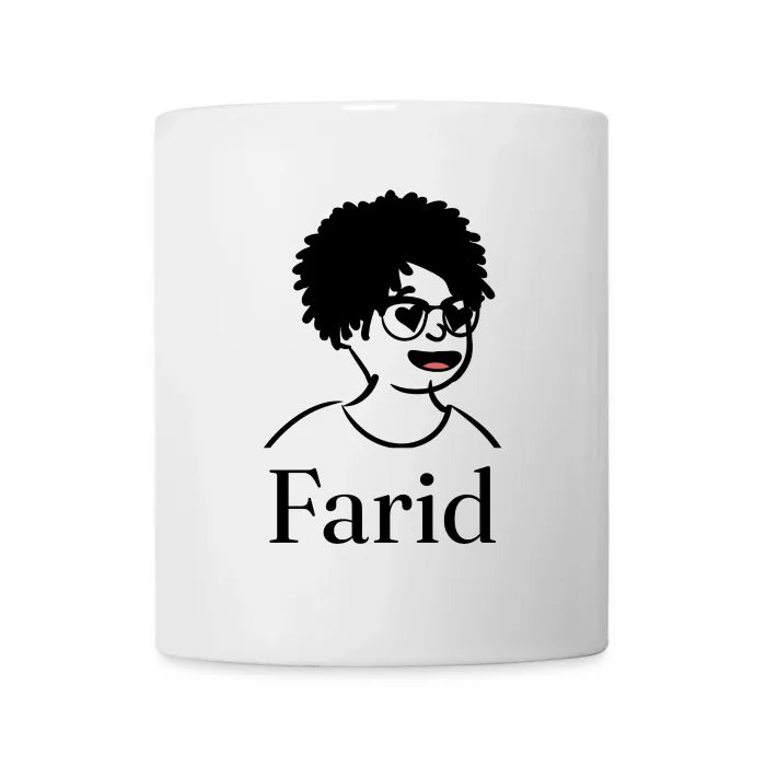 Mug personnalisé au prénom Farid
