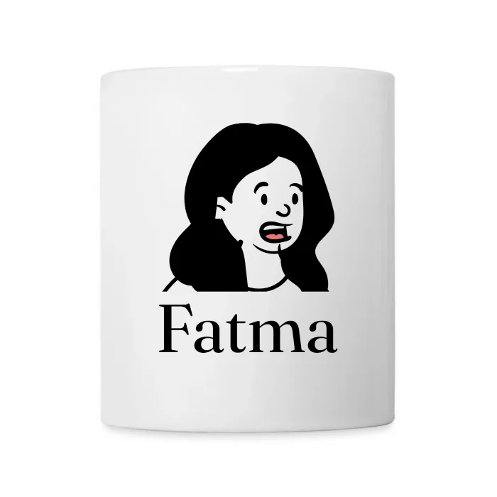 Mug personnalisé au prénom Fatma