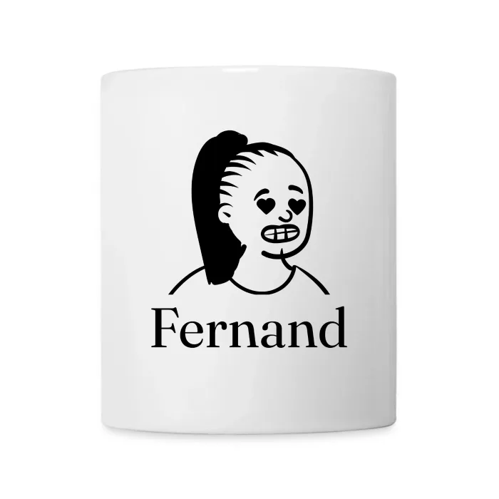 Mug personnalisé au prénom Fernand
