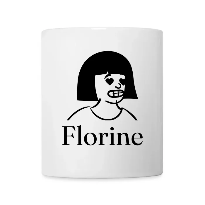 Mug personnalisé au prénom Florine