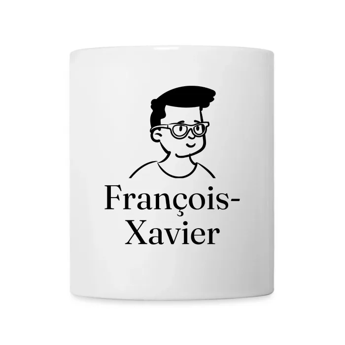 Mug personnalisé au prénom François-Xavier