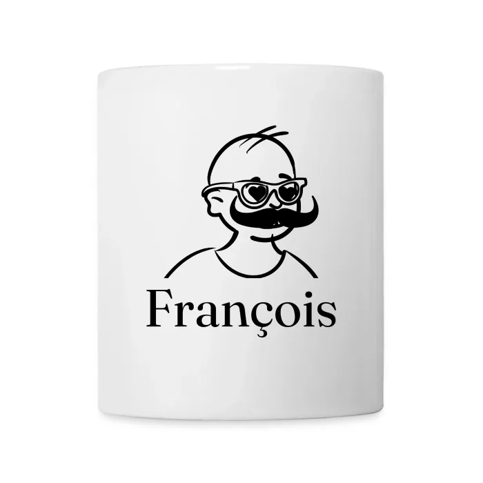 Mug personnalisé au prénom François