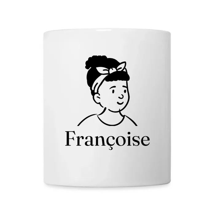 Mug personnalisé au prénom Françoise