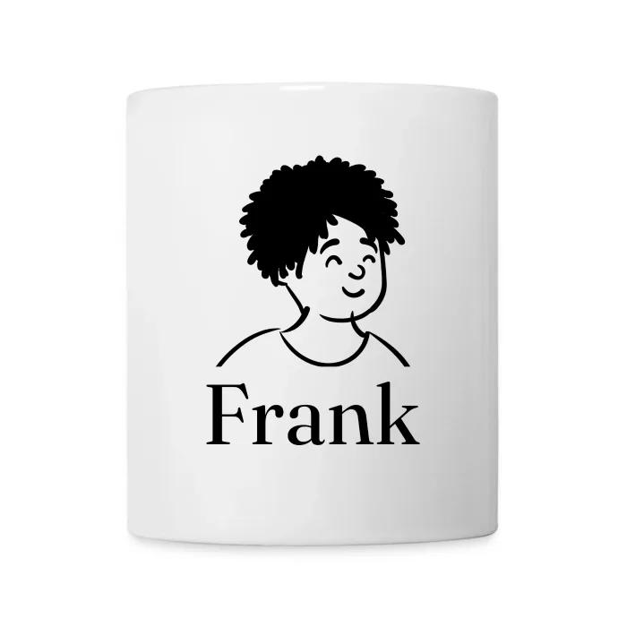Mug personnalisé au prénom Frank
