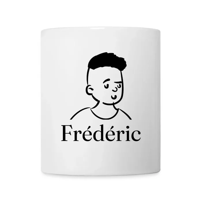 Mug personnalisé au prénom Frédéric