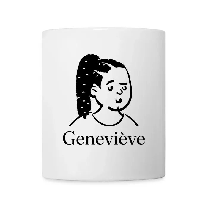 Mug personnalisé au prénom Geneviève