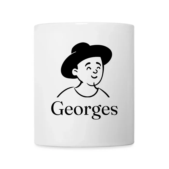 Mug personnalisé au prénom Georges