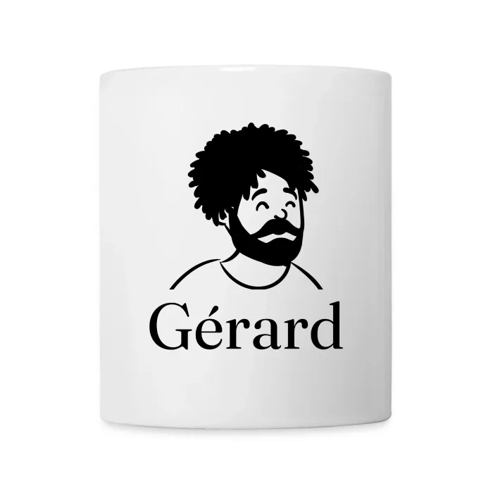 Mug personnalisé au prénom Gérard