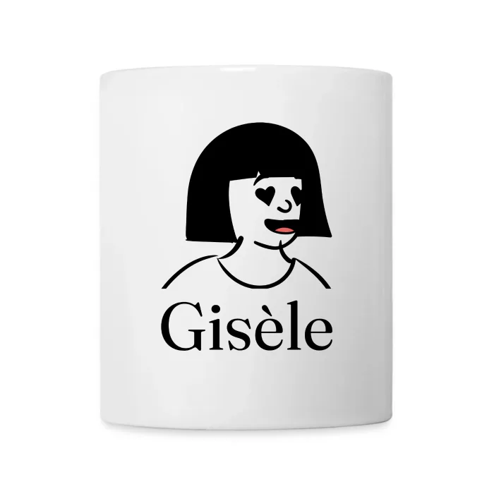 Mug personnalisé au prénom Gisèle
