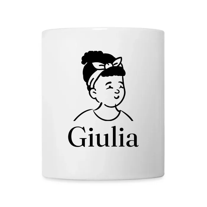 Mug personnalisé au prénom Giulia