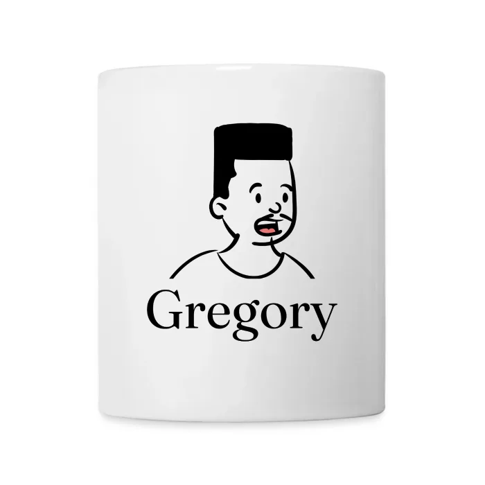Mug personnalisé au prénom Gregory