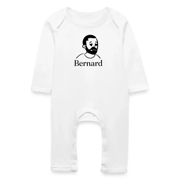 Grenouillère bébé personnalisée au prénom Bernard