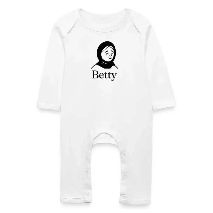 Grenouillère bébé personnalisée au prénom Betty
