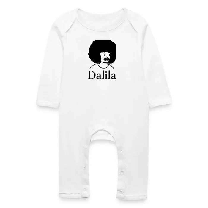 Grenouillère bébé personnalisée au prénom Dalila