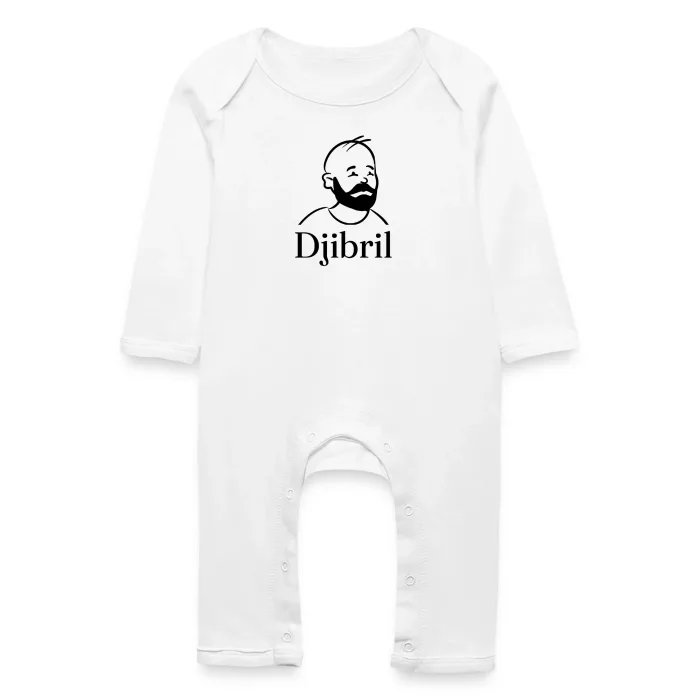 Grenouillère bébé personnalisée au prénom Djibril