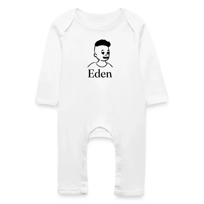 Grenouillère bébé personnalisée au prénom Eden