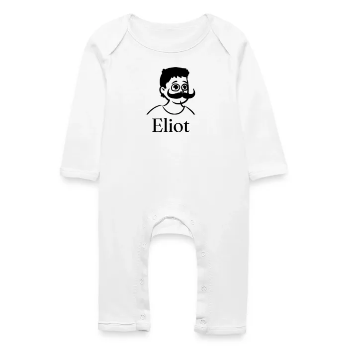 Grenouillère bébé personnalisée au prénom Eliot