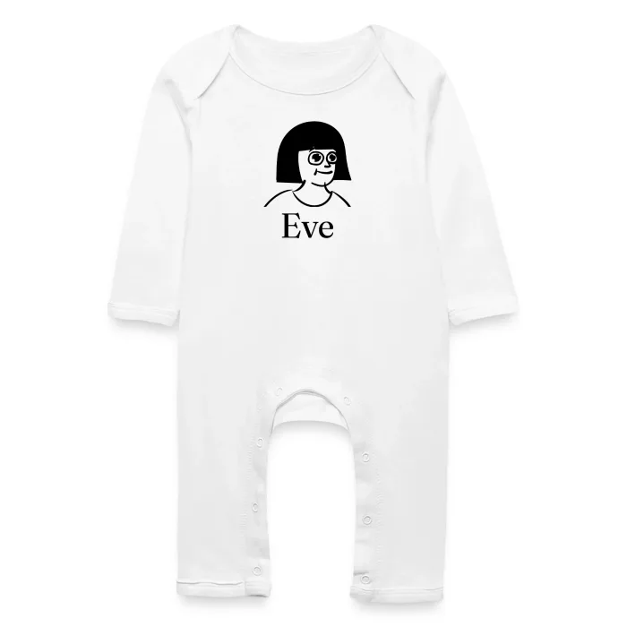 Grenouillère bébé personnalisée au prénom Eve